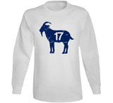 Wendel Clark 17 Goat Distressed Toronto Hockey Fan T Shirt