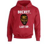 Kawhi Leonard Bucket Layup Laugh Toronto Basketball Fan T Shirt