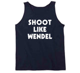 Wendel Clark Shoot Like Wendel Toronto Hockey Fan T Shirt