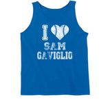 Sam Gaviglio I Heart Toronto Baseball Fan T Shirt