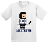 Auston Matthews 8 Bit Retro Toronto Hockey Fan T Shirt