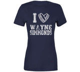 Wayne Simmonds I Heart Toronto Hockey Fan T Shirt