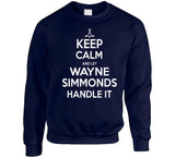 Wayne Simmonds Keep Calm Toronto Hockey Fan T Shirt