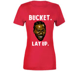 Kawhi Leonard Bucket Layup Laugh Toronto Basketball Fan T Shirt