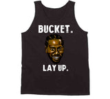 Kawhi Leonard Bucket Layup Laugh Toronto Basketball Fan V2 T Shirt