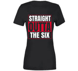 Straight Outta The Six Toronto Basketball T Shirt