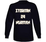 Norman Powell Stormin Norman Distressed Toronto Basketball T Shirt - theSixTshirts