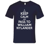 William Nylander Keep Calm Pass To Toronto Hockey Fan T Shirt