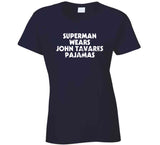 John Tavares Superman Pajamas Toronto Hockey Fan Distressed V2 T Shirt