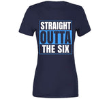 Straight Outta The Six Toronto Hockey Fan T Shirt