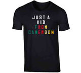 Just A Kid From Cameroon Pascal Siakam Toronto Basketball Fan T Shirt - theSixTshirts