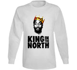Kawhi Leonard King In The North Toronto Basketball Fan V2 T Shirt - theSixTshirts