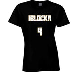 Serge Ibaka Iblocka 9 Distressed Toronto Basketball T Shirt