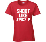 Pascal Siakam Shoot Like Spicy P Toronto Basketball Fan V4 T Shirt