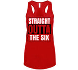 Straight Outta The Six Toronto Basketball Fan T Shirt