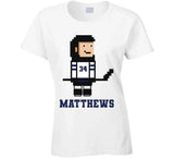 Auston Matthews 8 Bit Retro Toronto Hockey Fan T Shirt