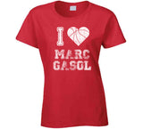 Marc Gasol I Heart Toronto Basketball Fan T Shirt - theSixTshirts