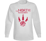 The North Remembers Distressed Toronto Basketball Fan T Shirt