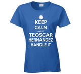 Teoscar Hernandez Keep Calm Toronto Baseball Fan T Shirt