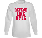Kyle Lowry Defend Like Kyle Toronto Basketball Fan V2 T Shirt