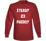 Fred VanVleet Steady Freddy Distressed Toronto Basketball Fan T Shirt - theSixTshirts