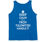 Troy Tulowitzki Keep Calm Toronto Baseball Fan T Shirt