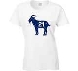 Borje Salming 21 Goat Distressed Toronto Hockey Fan T Shirt - theSixTshirts