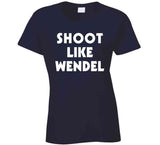 Wendel Clark Shoot Like Wendel Toronto Hockey Fan T Shirt