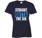 Straight Outta The Six Toronto Hockey Fan T Shirt