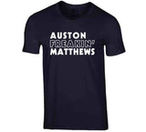 Auston Matthews Freakin Toronto Hockey Fan T Shirt