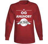 OG Anunoby We Trust Toronto Basketball Fan T Shirt - theSixTshirts
