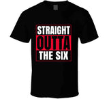 Straight Outta The Six Toronto Basketball T Shirt