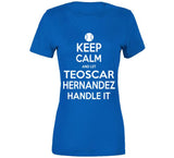 Teoscar Hernandez Keep Calm Toronto Baseball Fan T Shirt