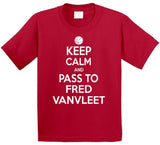 Fred VanVleet Keep Calm Pass Toronto Basketball Fan T Shirt - theSixTshirts
