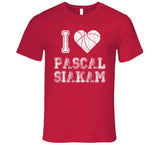Pascal Siakam I Heart Toronto Basketball Fan T Shirt