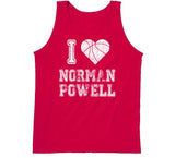 Norman Powell I Heart Toronto Basketball Fan T Shirt - theSixTshirts