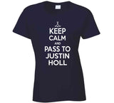 Justin Holl Keep Calm Pass To Toronto Hockey Fan T Shirt - theSixTshirts