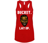 Kawhi Leonard Bucket Layup Laugh Toronto Basketball Fan T Shirt