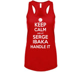 Serge Ibaka Keep Calm Handle Toronto Basketball Fan T Shirt