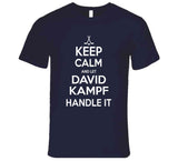 David Kampf Keep Calm Toronto Hockey Fan T Shirt