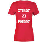 Fred VanVleet Steady Freddy Distressed Toronto Basketball Fan T Shirt - theSixTshirts