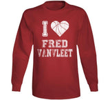 Fred VanVleet I Heart Toronto Basketball Fan T Shirt - theSixTshirts