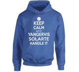 Yangervis Solarte Keep Calm Toronto Baseball Fan T Shirt