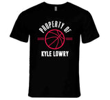 Kyle Lowry Property Of Toronto Basketball Fan T Shirt - theSixTshirts