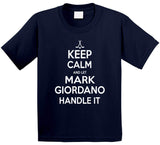 Mark Giordano Keep Calm Toronto Hockey Fan T Shirt