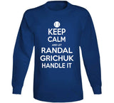 Randal Grichuk Keep Calm Toronto Baseball Fan T Shirt