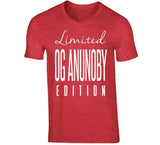 OG Anunoby Limited Edition Toronto Basketball Fan T Shirt - theSixTshirts