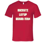 Kawhi Leonard Buckets Layup Board Man Toronto Basketball Fan T Shirt - theSixTshirts