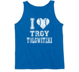 Troy Tulowitzki I Heart Toronto Baseball Fan T Shirt