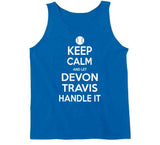 Devon Travis Keep Calm Toronto Baseball Fan T Shirt - theSixTshirts